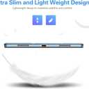 ProCase Smart Case for iPad Pro 12.9 2022/2021/2020/2018, Slim Stand Hard Back Shell Smart Cover for iPad Pro 12.9" 6th Gen/5th Gen/4th Gen/3rd Gen -SkyBlue