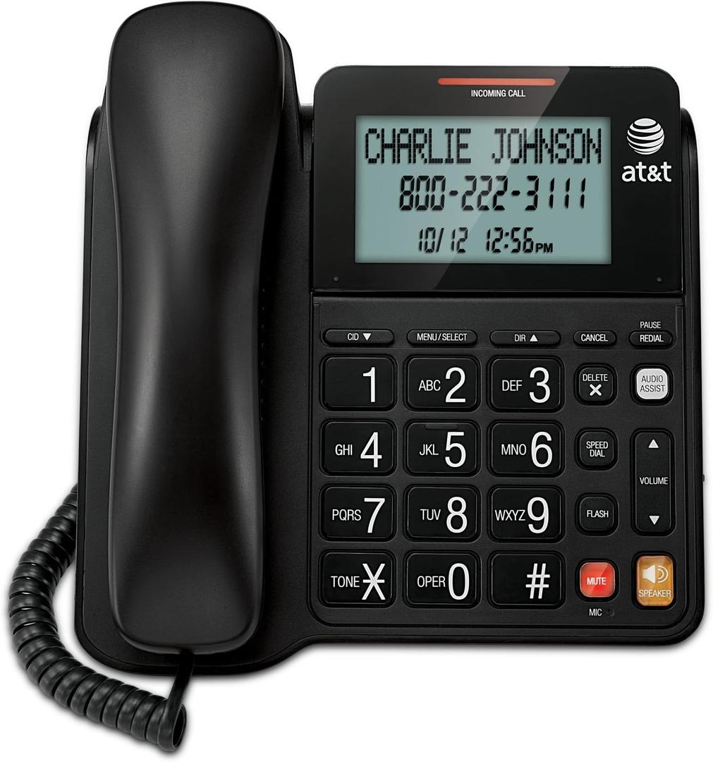 ATT Corded Speakerphone w/ Display CL2940 650530024061 ATT-CL2939