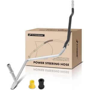 A-Premium Power Steering Return Hose Line Assembly Compatible with Honda Odyssey 2005 2006 2007 2008 2009 2010, Intermediate Pipe