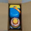 Fisher-Price Babys First Blocks & Rock-a-Stack Toy Set, Container of 10 Shapes & Ring Stacking Activity for Developmental Play Ages 6+ Months