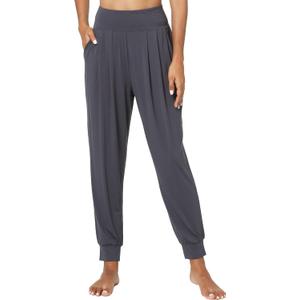 GYS Women Pajama Pants Bamboo Viscose High-Waist Soft Sleep Bottoms with Pockets (XX-Large, Dark Grey)