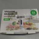 Compact Vacuum Sealer for Food: Powerful Handheld Vacuum Sealer Machine & 30 Reusable Vacuum Bags, With LED Display & Detachable Water Tank, Portable Food Sealer, Seal Meal Saver