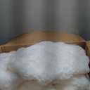 BENVWE Faux Fur Throw Blanket for Couch - Thickened Fluffy Soft Bubble Blanket for Living Room Home Decor - Mothers Day Birthday Gifts for Women Men, Cream White, 50" x 60", 1300GSM