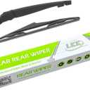 LKK Rear Windshield Wiper Arm Blade Assembly Kit Compatible with Jeep Wrangler JK 2007-2018 Rear Wiper Set