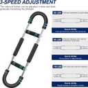 Twister Arm Trainer, 40-100lb Adjustable Arm Trainer for Men, Arm Trainer with Chest Workout Equipment, Forearm Triceps Chest Enhanced Exercise Strengthener, Portable Gym Home Fitness Equipment (Red)