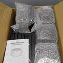 VIODAIM Solar Post Cap Lights 4x4 5x5 6x6, Waterproof Firefly, 8-Pack
