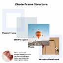 JCJMY 10x17 Picture Frame White for Poster Photo Picture, Horizontal and Vertical Formats for Wall Hanging, 10 x 17 Wall Gallery Poster Photo Frame for 10 by 17 Photos Posters, White