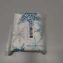 CaliTime Christmas Throw Pillow Covers Decorative 18 X 18 Inches Pack of 2 Cozy Fleece Snowflakes Cushion Cases for Holiday Couch Sofa Bed Living Room Home Smoke Blue Grey