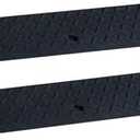 Curb Ramps for Sidewalks 2" Rise Rubber Curb Ramps Threshold Ramp for Driveway Shed Ramp for Riding Mower Garage Ramp Door Threshold Ramp for Wheelchair 7000lbs Capacity