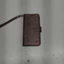 Wallet Case for iPhone 13,[RFID Blocking] 3 Card Holder Stand with Credit Card Slot PU Leather Magnetic Protective Flip Cover for iPhone 13 (Dark Brown)