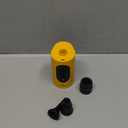 Portable Air Pump for Inflatables, 4000mAh Ultra Fast Air Mattress Pump with Advanced Heat Dissipation, 3 Nozzles Electric Air Pump Inflate Deflate for Sleeping Pads, Pool Floats (Yellow)