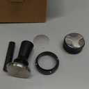 53mm Espresso Accessories Kit Spring-Loaded Espresso Tamper, WDT Tool, Coffee Distributor, Magnetic Dosing Funnel, Puck Screen with Remover Premium Stainless Steel & Aluminum Espresso Tools