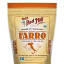 Bob's Red Mill Organic Farro Grain, 24oz (Pack of 4) - Non GMO, Vegan, Kosher (EXP 03/06/28)