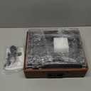 Vinyl Record Player with Speakers Vintage Turntable for Vinyls Records Belt-Driven Turntables 3-Speed Bluetooth Playback Headphone AUX RCA Line LP Vinyls Players for Sound Enjoyment Retro Brown