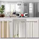 Satin Nickel Curtain Rods 18 to 144 inches,1 Inch Modern Metal Drapery Rods,Adjustable Heavy Duty Curtain Pole Suitable for Bedrooms and Living Rooms(18"-144"Satin Nickel)