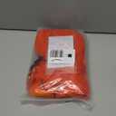 BERON Orange Wigs Women Long Wavy Flame Fire Colored Wig with Bangs 26 Inches Curly Synthetic for Cosplay Party Wigs Wig Cap Included