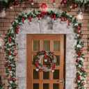 Bencailor 24 Pcs 2025 Christmas Believe Bells 1.5 Inch Silver Ornament for Christmas Tree Xmas Polar Jingle Bell Mini Metal Hanging Sleigh Ornament with Ribbon for Xmas Tree Wreath Crafts Gifts