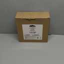 JOIEDOMI 9 inch Lighted PVC Star Christmas Tree Topper, Golden Glitter Swirl Treetop Decorations with 10 Warm White LED, Battery Powered for Home Holiday Xmas Party Indoor Decor