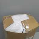 King Mattress Topper Extra Thick Pillowtop Cooling Mattress Topper Plush Mattress Pad Cover Protector with 8-21 Inch Deep Pocket 3D Snow Down Alternative Fill White