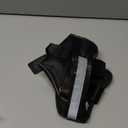 Bolux Dog Harness, No-Pull Reflective Dog Vest, Breathable Adjustable Pet Harness with Handle for Outdoor Walking - No More Pulling, Tugging or Choking (Black, M) (Medium (Pack of 1))