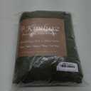 Dark Olive Green Duvet Cover Full Size 3 Pieces, Soft & Lightweight Quilt Cover Set - 1 Neutral Duvet Cover with Zipper Closure and 2 Pillowcases for Women Men