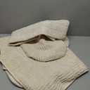 Sinotalent Washable Pee Pads for Dogs, 2 Pack Reusable Puppy Pads Dog Pads, NonSlip Dog Pee Pads, Leakproof Pet Pee Pads Wee Wee Pads for Dogs. (Cream White, 40"x40"(Pack of 2))