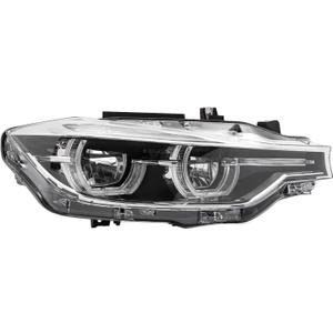 LOYALHEARTDY For 2016 2017 2018 2019BMW 3 Series F30 F31 320i 328i LED Front Headlight Assembly w/o AFS, Passenger Right Side Headlight Headlamp |63117419630 (RH)
