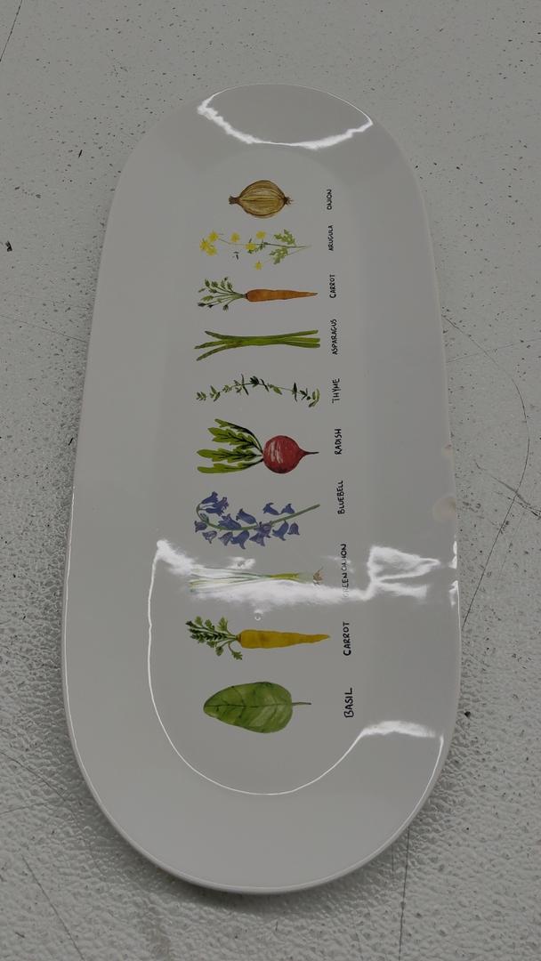 Ceramic Serving Dishe 17"-7"