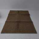 BEQHAUSE Dirt Trapper Door Mat 20" x 32", Non-Slip Washable Doormats Entrance Mat, Dirt Resistant and Absorbent Welcome Mat, Low Profile Floor Mats for Front Back Door and Entryway, Beige (1'8" x 2'8" (Rectangular))