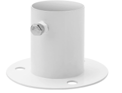 1 Pack Pool Ladder Brackets Deck Flanges, for Above Ground Pool Ladder 1.5" Also for Handrails Closet Rod Flange (Stainless Steel)