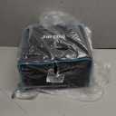 Juegoal 54 Pieces Giant Tumble Tower Blocks Game Giant Wood Stacking Game with 1 Dice Set, Gameboard, Canvas Bag for Adult, Kids, Family, Brown (Large)