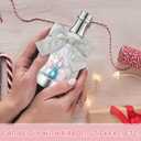Cunhill 18 Pcs Mini Champagne Bottles Container Bulk Plastic Small Champagne Candy Bottles DIY Favor Mini Candy Jars Wedding Favors for Wedding Bridal Baby Shower Birthday (Clear and Silver)