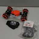 Spider RC Cars Toys with Body Tires Lights, 2.4GHz Gesture Hand Control Car One-Button Deformation, Fast 360Rotation Toys Birthday Gifts for 7 8 9 10 Year Old Boys Age 6-12 (Red Black Spider)