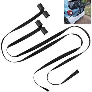 Bike Rack Straps Replacement Compatible with Saris Trunk Mount Bike Racks Compatible with Bones, Bones EX, Guardian Soft Rubber Bumpers Accessories Protect Hatchback & SUV