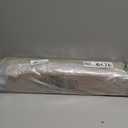 Curtain Rods for Windows 32-96 Inch, 1 Inch Adjustable White Curtain Rod Set with Brackets, Easy Install