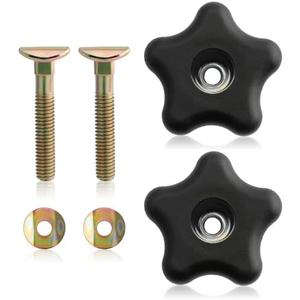 MOTOALL 92-2260 & 106-4161 Knobs with Screws for Toro Handle