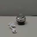 Portable Electric Scalp Massager - Rechargeable IPX7 Waterproof Heated Scalp Massager w/ 100 Kneading Nodes, 3 Speed Modes, 2 Massage Styles, 8 Claws for Scalp/Body Massage & Face Cleaning (Silver