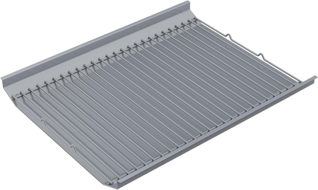 19.2 Inch Ash Pan Replacement Parts for Nexgrill 810-0025 Charcoal Grills, Heavy Duty Steel Gray Coating Ash Pan/Drip Pan for Nexgrill Charcoal 22inch Grills 810-0025,19.2" Drip Pan