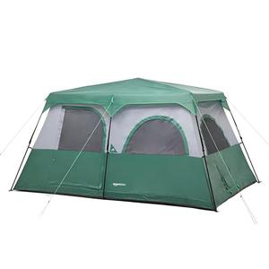 Amazon Basics 10-Person Instant Camping Tent, Green