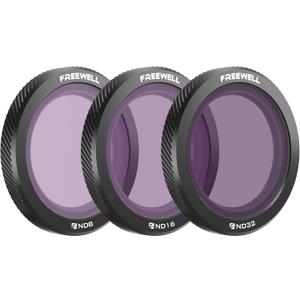 Freewell Magnetic Filters for DJI Neo 3-Pack ND8, ND16, ND32: Enhance Your Aerial Photography