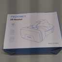 TECKNET VR Headset for Phone with Bluetooth Controller, 4.7-7.2" VR Headsets with HD 110FOV Anti-Blue Light Lenses & Adjustable Gears, 3D VR Headset for Kids Compatible iPhone Samsung Android (Black)