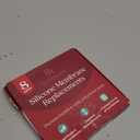 Nurse & Nourish Breast Pump Membrane Replacement - Silicone Diaphragm & Backflow Protector Inserts for Spectra S1 S2 9+ & Maymom Ameda MYA - Closed System Pump Replacement Parts - 8 Pack, Silicone