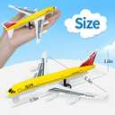 Airplane Toys, Metal Plane Pull Back Airplane Toys for 3 4 5 6 7 Years Old Boys Girls, Die Cast Aircraft Plane Models, Kids' Play Vehicles Aeroplane Airplanes for Kids Birthday Gift