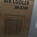 Uthfy Swamp Cooler Air Conditioner, Evaporative Air Cooler with 5.3 Gallon Water Tank, 4 Ice Box, Remote, 12H Timer, 120Oscillation, Portable Cooling Fan with 3 Speeds for Bedroom Home Office