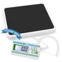 Rechargeable Medical Physician Scale, 660 lb Capacity, Digital Scale for Body Weight with LCD Display, High Accuracy, Switchable kg/lb/oz, Heavy Duty - Doctor Office, Home Use, Ideal Weighting Gift