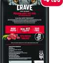 CRAVE Grain Free High Protein Adult Dry Dog Food, Beef, 4 lb. Bag (EXP 03/18/26)