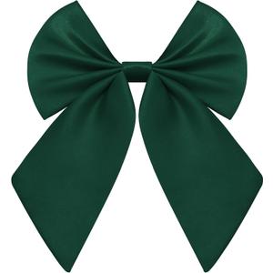 Bow Tie for Women Pre-tied Adjustable Womens Bow Tie, Solid Color Bowtie for Women School Uniform Work Party