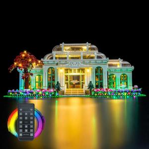 2 x Upgraded Led Light Kit Compatible with Lego The Botanical Garden Building Set, RC Version Compatible with Lego 21353, Best Gifts for Adults (Model Not Included)