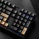 Sumgsn 173 Keys Doubleshot Keycaps Cherry Profile Apes Keycaps Set 7u Spacebar Fit for 61/64/87/104/108 Cherry Mx Switches ISO ANSI Layout Mechanical Keyboards Alice Keyboards