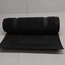 OLANLY Front Door Mat Indoor Outdoor Entrance, Waterproof All-Season, All-Weather Doormat, Sturdy Natural Rubber, Fade Resistant, Low Profile, Easy Clean Patio Porch Entryway Mat, 59x20, Black